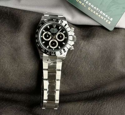 ROLEX Daytona 40MM Cal.4130 Movement 904L Steel Rolex Stainless Steel Bands Watch